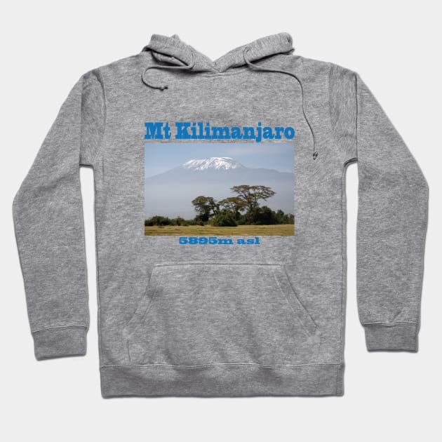 Mt Kilimanjaro Hoodie by Nicomaja